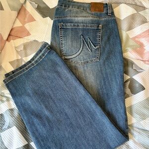 Maurices Women's Classic Mid rise Straight Jeans